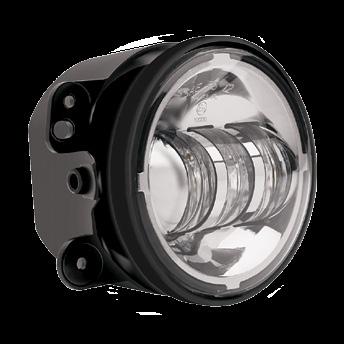 MODEL 6145 J SERIES 4" ROUND LED FOG LIGHT Integrated technology to address PWM in newer model year Jeeps Designed exclusively
