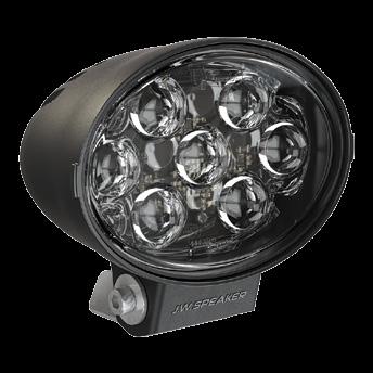 MODEL TS3001V 7" X 5" OVAL LED AUXILIARY LIGHT Identical in performance to the TS3001R, but oval in