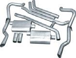 Performance Exhaust 15896 1967-74 Crossmember Back Exhaust Magnaflow s Camaro systems start with mufflers specifically designed with internal paths that ensure fast, equalized exhaust flow so that