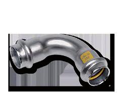 Many products, serious benefits: SANHA system fittings from stainless steel Corrosion-resistant and durable All NiroSan system fittings are made of the material 1.