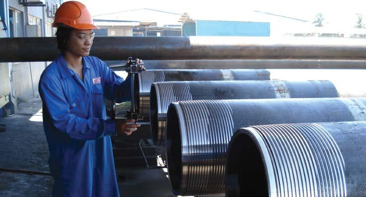 Review of operations OCTG threading, inspection and repair services under Oilfield Services The delay in the China National Petroleum Corporation-owned major pipeline projects in 2014 has a negative