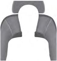 Children and booster seats vary in size and shape.