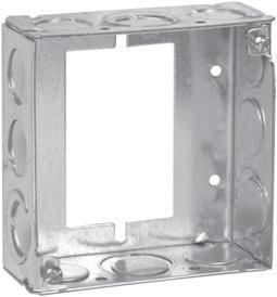 for 2 1 /2 Deep Masonry Boxes 25 3 TP821 Non-metallic Partition for 3 1 /2 Deep Masonry Boxes 25 4 For use as