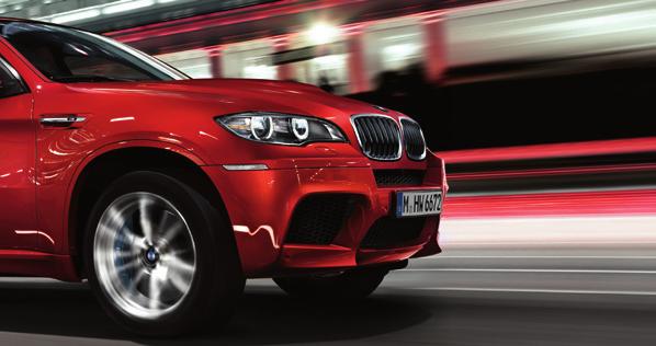 Contents / Introduction 01 I 02 The NEW BMW X5 M and BMW X6 M. no compromise. With the new BMW X5 M and BMW X6 M, you can experience M fascination for the first time in four-wheel-drive BMW X models.