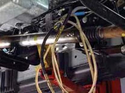 FUEL INLET RESTRICTION OR AIR LEAK Install a clear looped hose in the fuel return line.