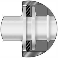 Basic Valve eatures WCS Wear Compensation System aximum Performance - Low riction - Lower Operating Pressures - ast esponse - Less Wear Long Cycle Life - Under pressure, radial expansion of the seal