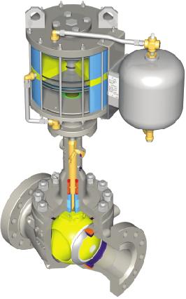 OPERATING PRINCIPLE The ORBIT valve top entry design provides convenient access for inline inspection and repairs when required.