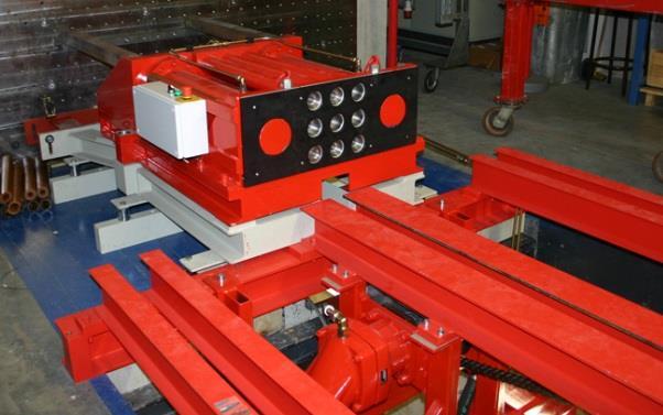 BRAKING SYSTEMS Polyurethane-Tube Brake (Standard) Brake body with 3 x 3 holes, ø 60 mm, to take up to 9 PU tubes with a maximum length of 850 mm.