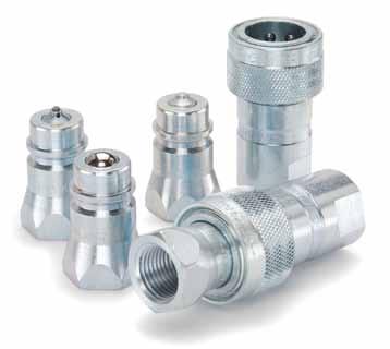 General Purpose 4 Series Accepts ISO 5675 Nipples (1/2 size) Manual sleeve, poppet/ball valve The 4 Series brings to the industry a proven design for use on agricultural machinery and other rugged