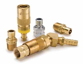 Mold Coolant Moldmate Series Special Purpose-Mold Coolant Brass body, silicone seal Moldmate series couplings are specifically designed for connecting coolant lines to molds and dies on injection
