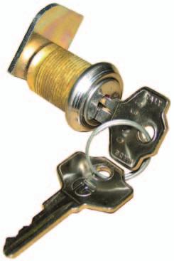 When the lock is applied, the opening pushbutton remains depressed, thus preventing local and remote closing of the circuitbreaker.