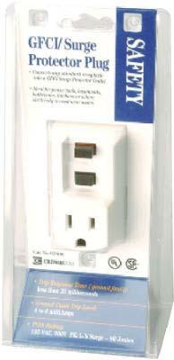 GFCI SURGE PROTECTOR PLUG If you re doing any kind of work anywhere that involves electricity, then you have to have one or more of these ground fault circuit interrupter plugs!