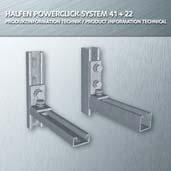 POWERCLICK POWERCLICK PC41 07 PC41 07 HALFEN POWERCLICK SYSTEM The Innovation in Pipeline Construction The multi-functional sstem for an project POWERCLICK SYSTEM 63