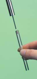 The Claw safely and cleanly removes liners, O-rings, or other small objects from the injection