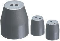 Ferrules Two-Hole Ferrules for /8-Inch and /6-Inch Compres sion-type Fittings Fitting Size Ferrule ID Fits Column ID qty. Vespel/Graphite /6" 0.4 mm 0.25/0.28 mm 5-pk.