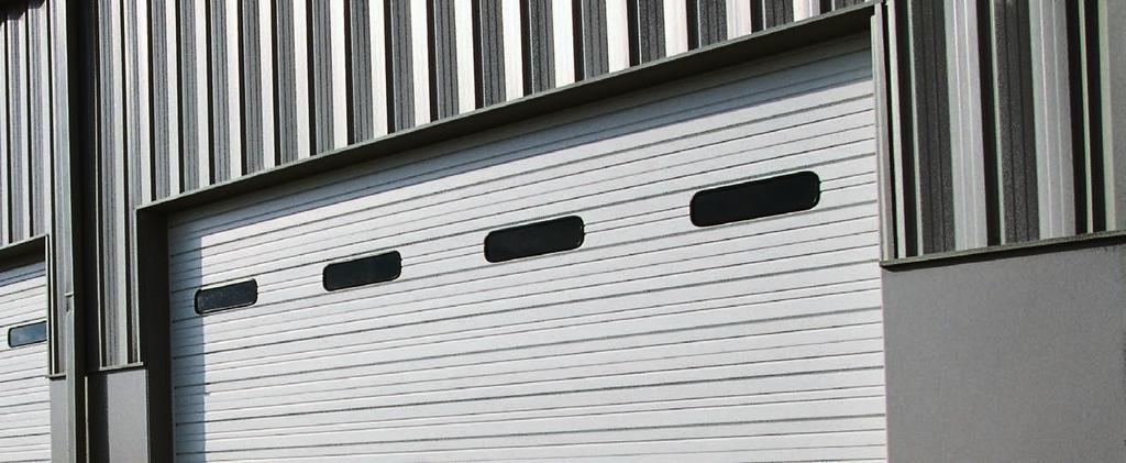 HEAVY-DUTY INSULATED SECTIONAL STEEL DOORS MODELS 422/426 MODELS 422/426 Durable construction ideal for loading docks, warehouses and large openings.
