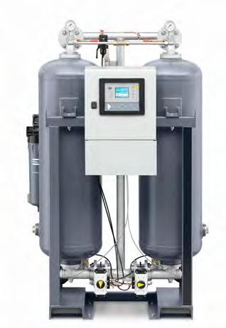 Sequencing controls can be supplied to balance the run time between the two compressors. Incorporating hour meters will allow scheduling of periodic maintenance.