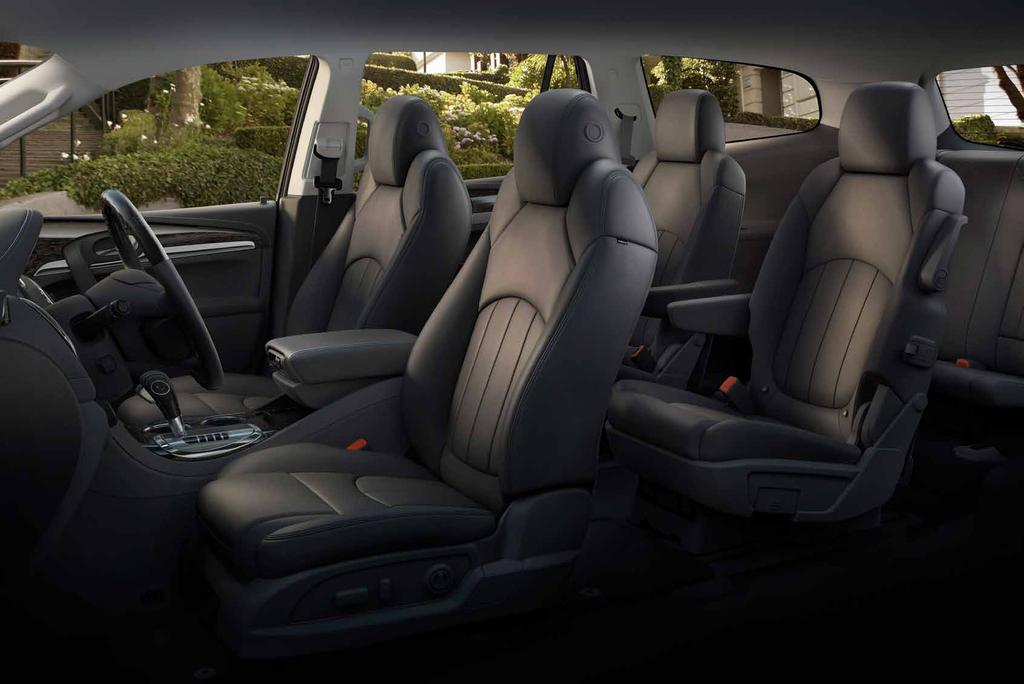 Buick engineered Enclave using QuietTuning, a technology that helps reduce, block and absorb noise and vibration in the cabin, so it s a quiet environment ideal for conversation.