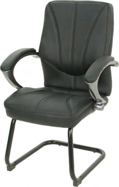 This executive class chair offers a high back PU, knee-tilt with multi-position tilt lock.