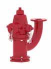 Dry Barrel Hydrants BS / PRODUCTS FOR FIRE Series 27/00 Dry Barrel Hydrant To AWWA C502 UL Listed FM Approved 2 Hose Nozzles and 1 Pumper Nozzle Standard bases available: 6 FL / 6 MJ / 6 PO / 4 FL or