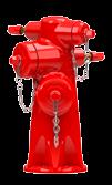 35 Series 24/90 Wet Barrel Hydrant with 2x2½ + 1x4/4½ outlets to AWWA C 503 UL/FM approved EPDM rubber AWWA C550 Closing direction: CTC DN 150 Series