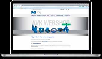 CONTROL VALVE INTERACTIVE SELECTION TOOL AVK WEBSHOP W BS / ADDITIONAL INFORMATION The AVK UK website has an easy to use Control Valve section that provides extensive product information and the new