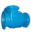 Check Valves Series 41/20 Free Shaft End Check Valve to BS EN 1074-3 / EN 558-1 series 48 Ductile iron body WIS 4-52-01 class B Resilient seated disc: EPDM rubber with a steel insert Flange drilling