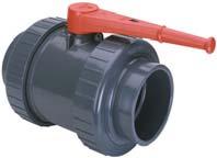 True Union 000 Industrial Ball Valves have Built-in Handle Lockouts (except " T-Handle Option) All Valves Assembled with Silicone-Free, Water Soluble Lubricant Contact Spears for Pricing on Custom