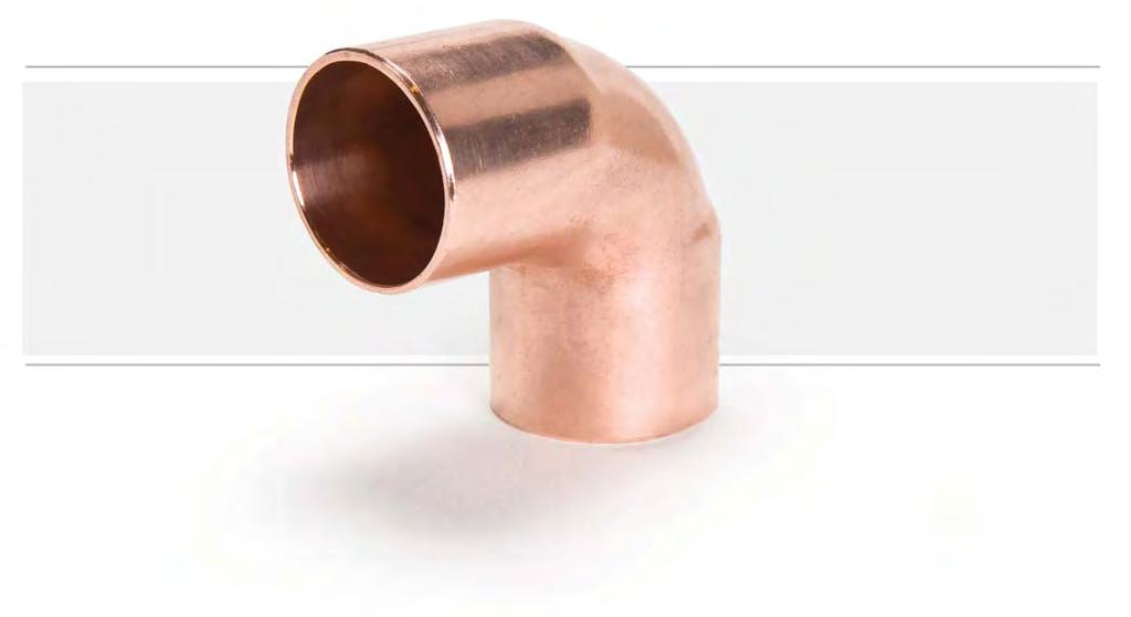 COPPER FITTINGS INTRODUCTION As originators of the solder-type copper fittings, our commitment to providing the highest quality fittings in the industry holds a special place.