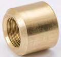 COPPER FITTINGS Bushing Flush FTG x F Wrot Style #: WC-417 Brass Coupling Rolled Stop C x C Wrot Style #: WC-400 A 07812 5/8" x 1/8 0.0400 100 1,600 A 07813 5/8" x 1/4" 0.