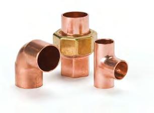 Streamline copper tube, fittings and line sets;
