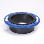 4800 0 25 Closet Flange Adjustable w/ Metal Ring Epoxy Coated H Style #: A811 02226 4" 0.5960 0 25 02227 4" x 3" 0.