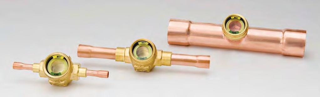 Larger connection sizes, 1-1/8" to 2-1/8", are available in a copper-bodied design.