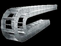 With their wide range, these energy guiding chains are the ideal solution for many industrial