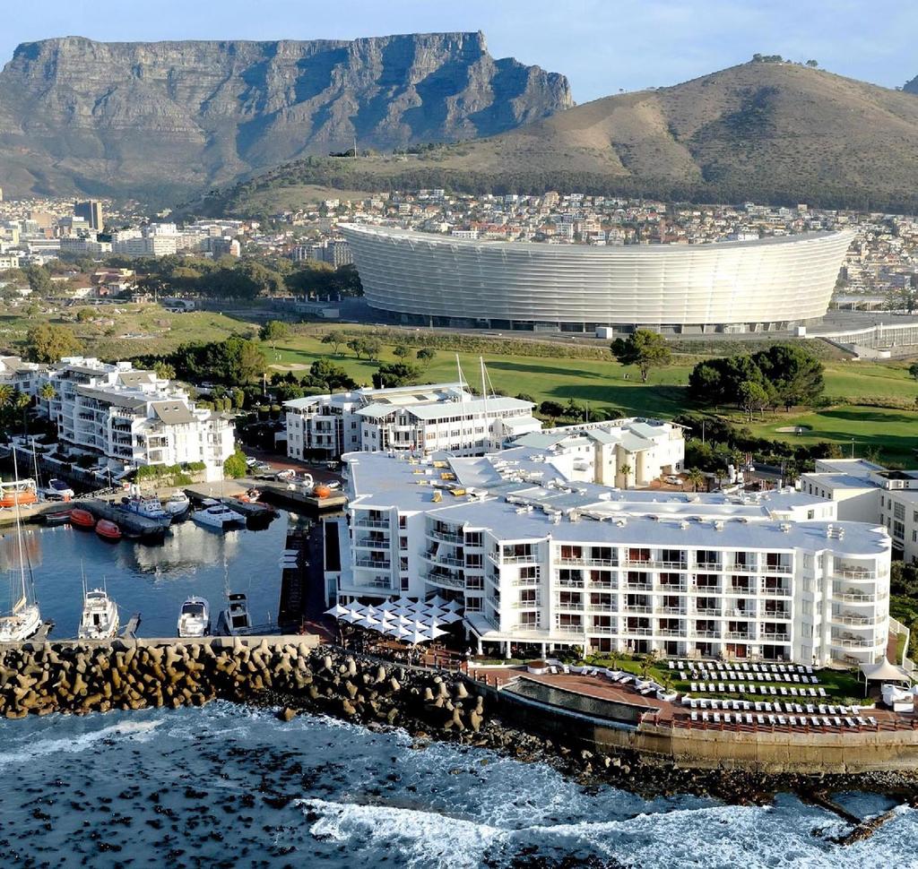 Radisson Blu Hotel Waterfront 2 nights Near V&A Waterfront This hotel is situated within walking distance to the Victoria & Alfred Waterfront along the Atlantic Ocean, with Table Mountain and Robben