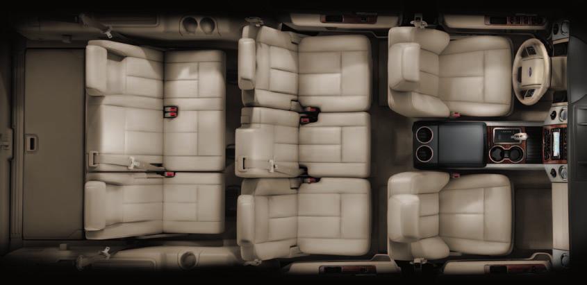 expedition EL over 2x the space 3 Transport up to 8 luxuriously.