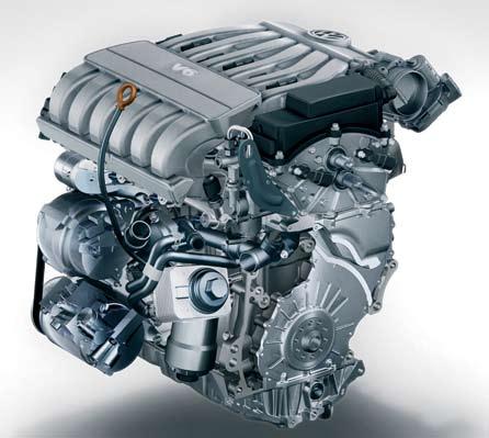 Overview S360_203 The new 3.2L and 3.6L V6 FSI engines are the newest representatives of the VR engine series. The displacement was increased to 3.2 liters or 3.