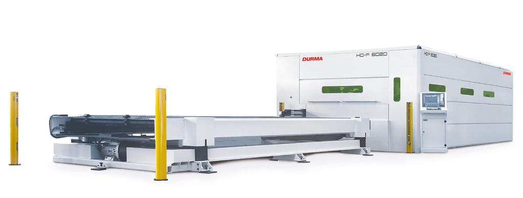 new generation laser cutting The laser power source of the HDF series is an all-solid-state fiber laser.