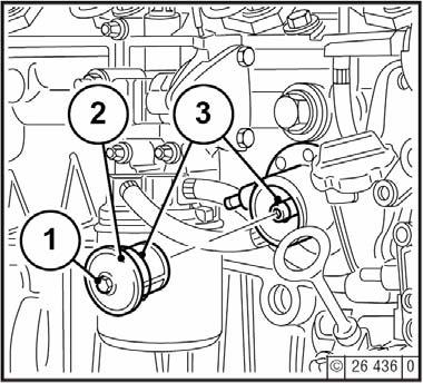 DFP4 2011 Operation Manual 6.2.2. Cleaning the Fuel Filter Strainer Keep open flames away when working on the fuel system. Do not smoke!