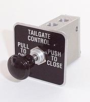 FOUR-WAY Push/Pull Valve Includes Pull to Open/Push to Close faceplate (3) 1/8 inch NPT ports (2) 10-32 exhaust ports Velvac 320124 AV-141 Can be mounted using (2) 3/16 inch dia.