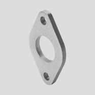 Accessories Flange mounting FBN Material: Galvanised steel Free of copper and PTFE Dimensions and ordering data For size E FB MF TF UF W1 CRC 1) Weight Part No. Type H13 [g] 16 40 6.