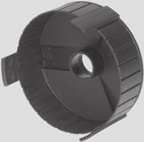 Accessories Cover cap AKM Material: Polyamide Cannot be used in combination with inductive proximity sensor SIEN. Dimensions and ordering data For size D1 L1 Part No. Type 16 59 56.±1.