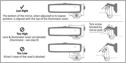 1. Thoroughly clean and dry the glass The following steps describe installation using the Standard Windshield Mounting Bracket.