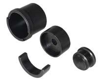 8348 6531 7068 Upper Control Arm Bushing Service Set Now you can easily replace press-in type upper control arm bushings on most rear wheel drive Chrysler, Ford, and GM vehicles.