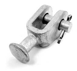 Ball Clevis - Galvanised Forged Steel Tension Ball Size Pack