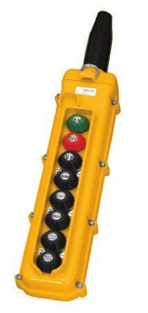 Magnetek s Pendant Pushbutton Stations or our line of Wireless
