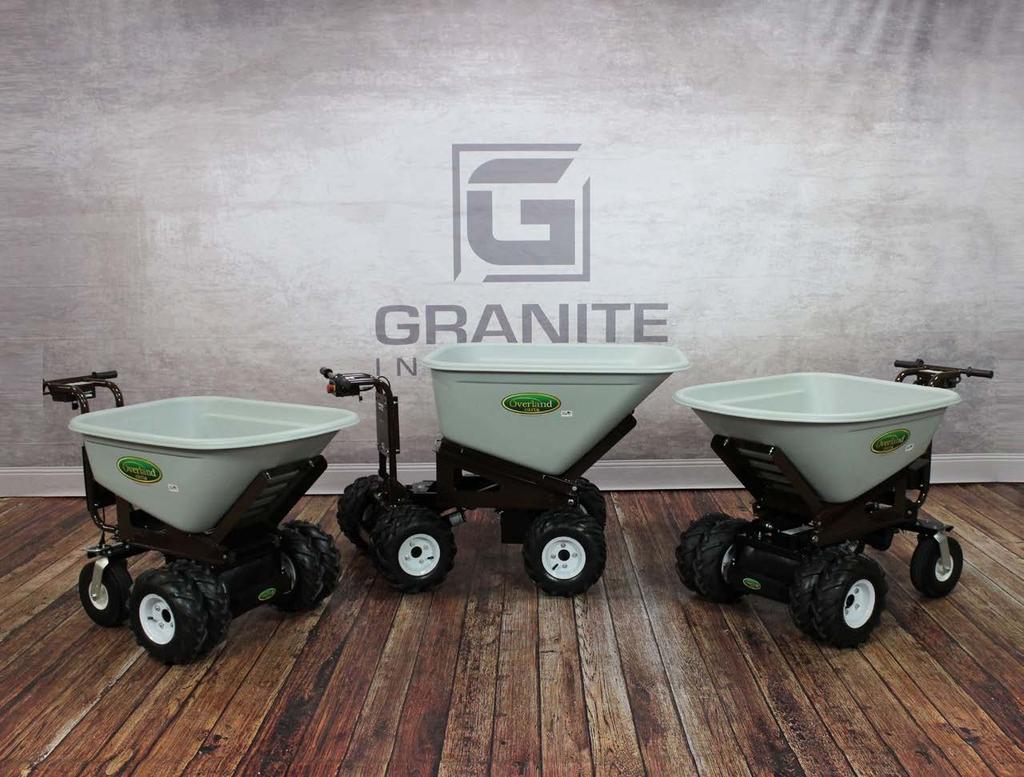 OVERLAND CARTS DC / ELECTRIC POWERED CARTS, WHEELBARROWS AND