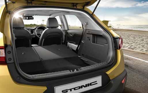 Dual Height Luggage Area Floor enables you to make maximum use of the boot space and accommodate tall or larger items.