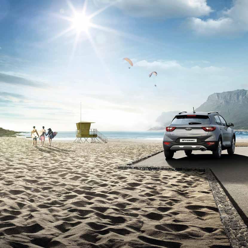 Expand your horizons Discovering new places and experiences is a lot easier when you know you re supported by the latest in technology in the All-New Kia Stonic.