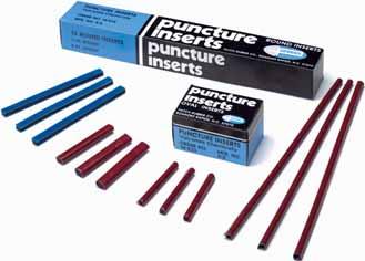 PUNCTURE REPAIR Fill It! Fill the injury with the appropriate plug stem or insert to seal out moisture and contaminants.